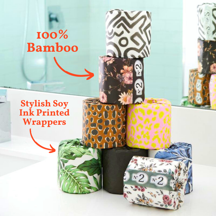 No.2 Toilet Paper | Strong and Stylish 100% Bamboo Toilet Paper by No.2 Toilet Paper | Strong and Stylish 100% Bamboo Toilet Paper by